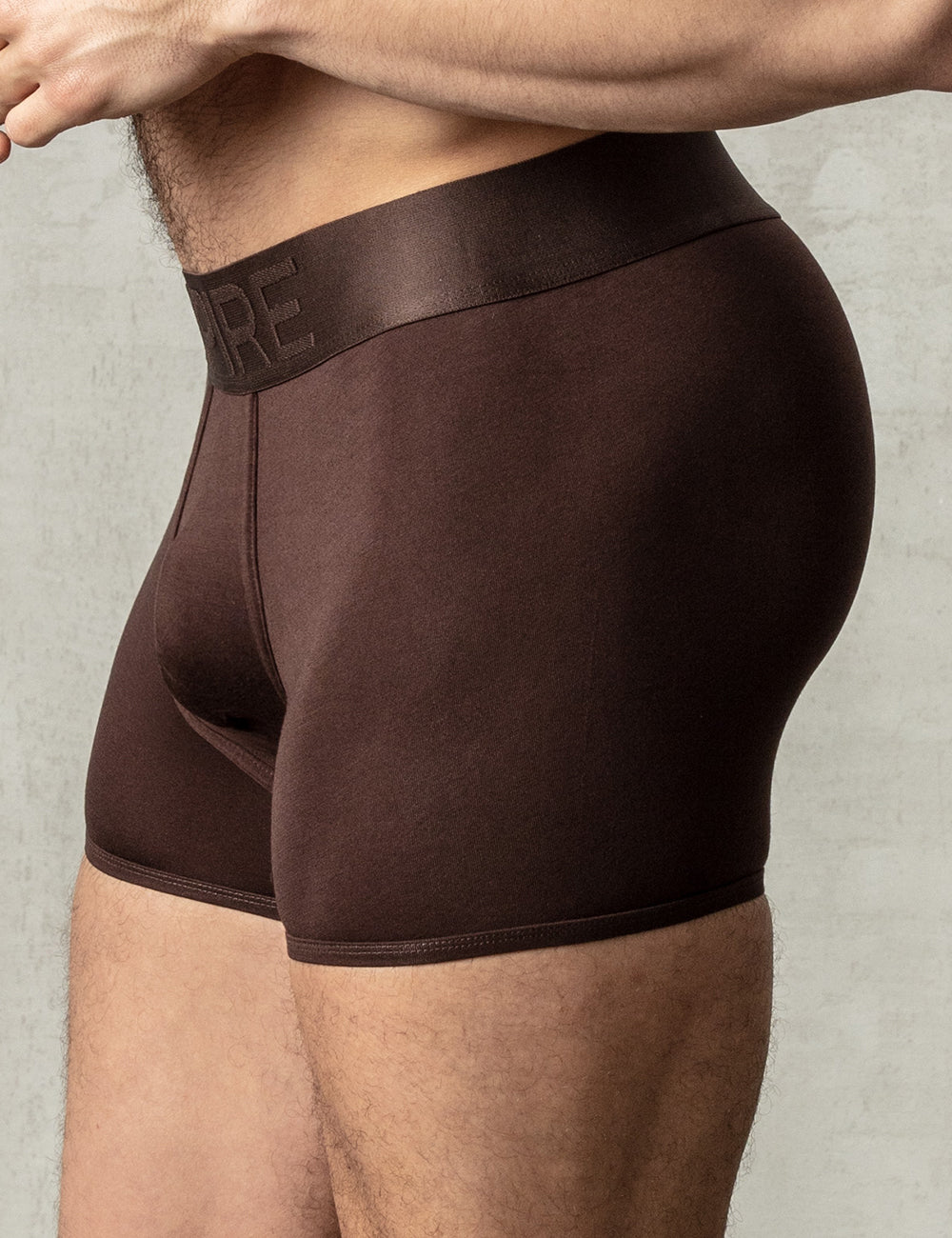 Chocolate Brown Trunk - Thick Waistband