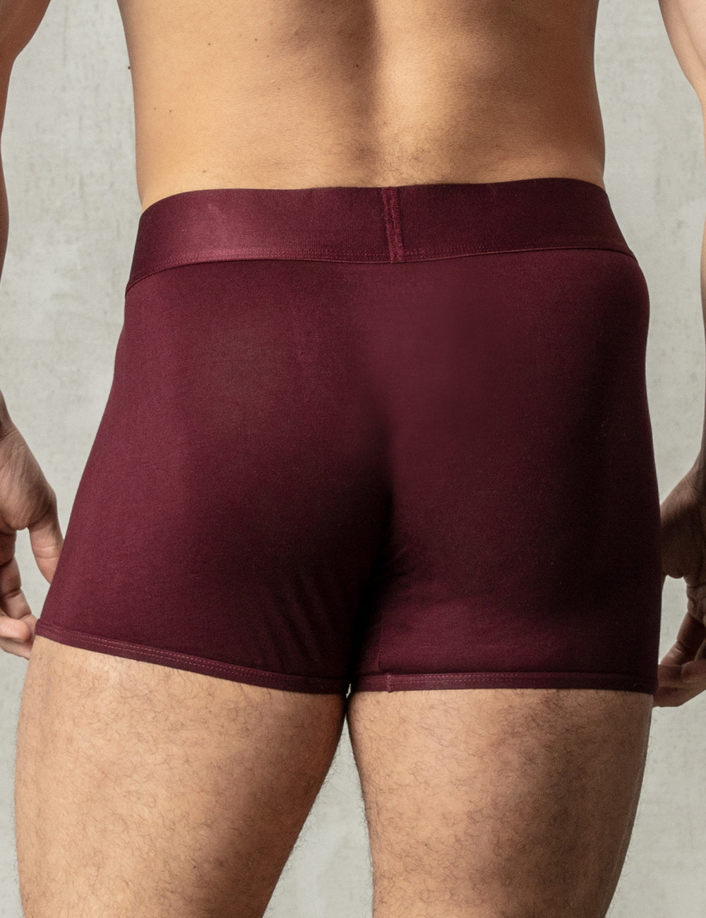 Burgundy Trunk - Thick Waistband