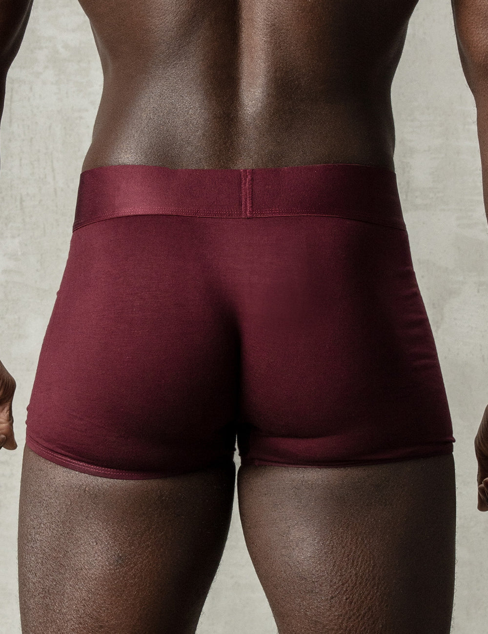 Burgundy Trunk - Thick Waistband