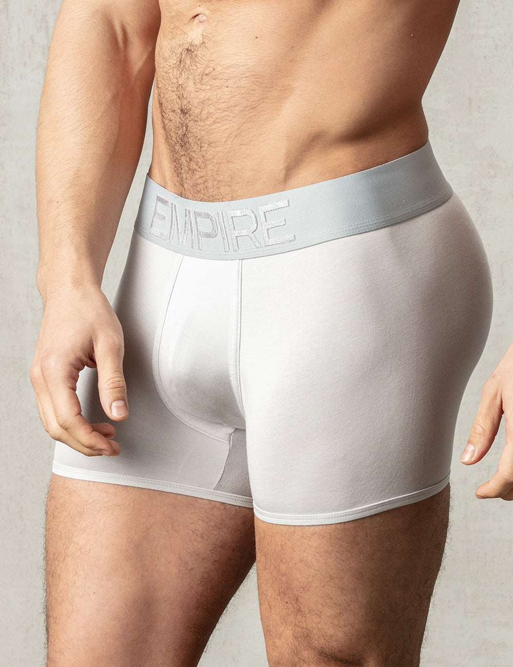 Pure Grey Trunk - Thick Waistband