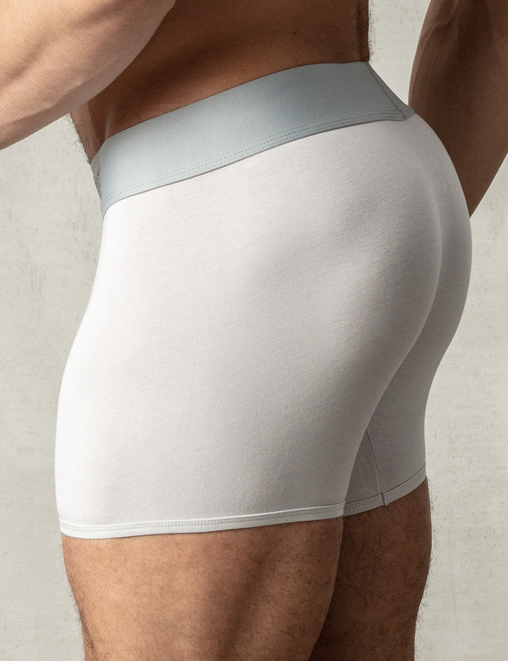 Pure Grey Trunk - Thick Waistband