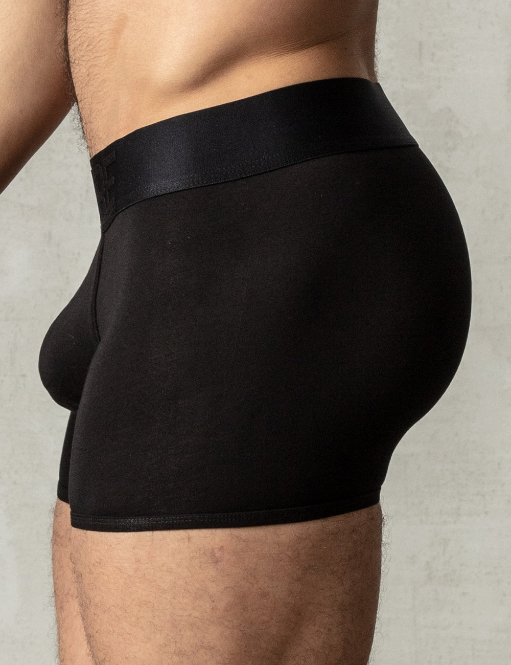 Black Trunk - Thick Waistband