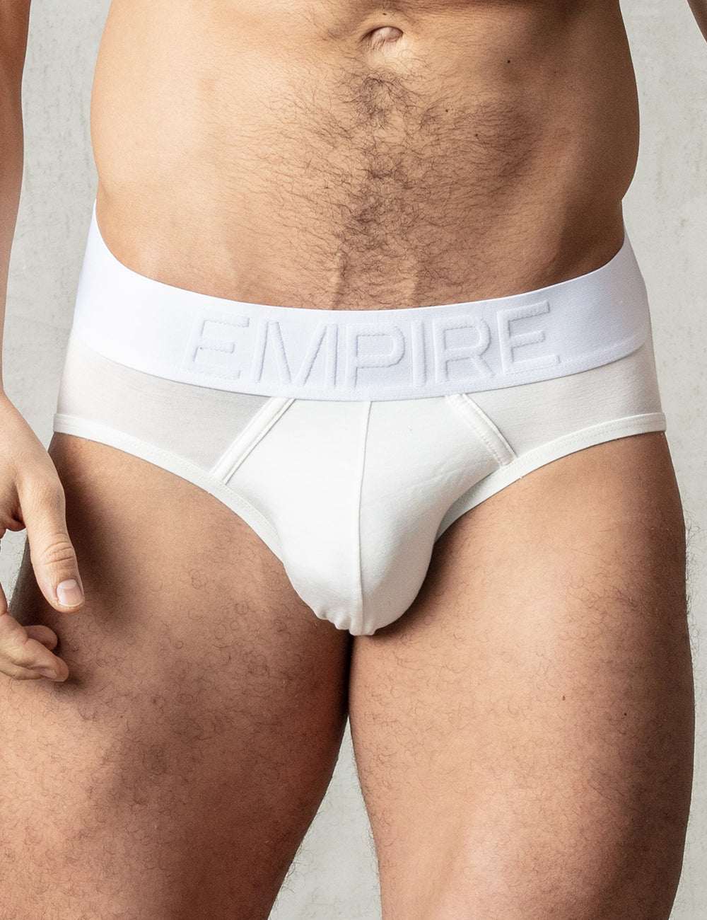 White Brief - Thick Waistband