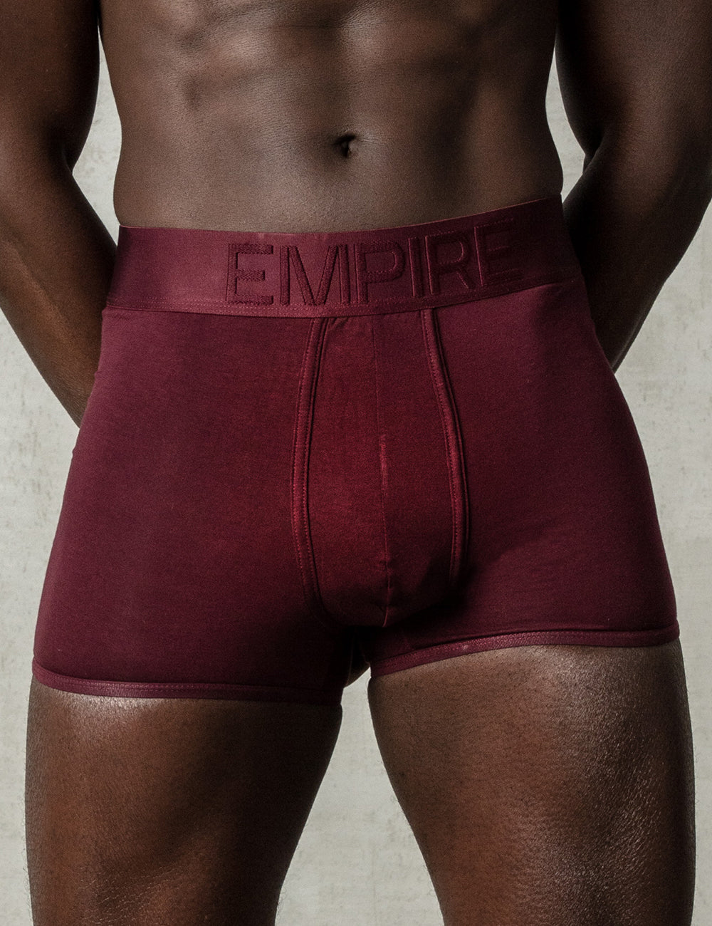 Burgundy Boxer - Thick Waistband