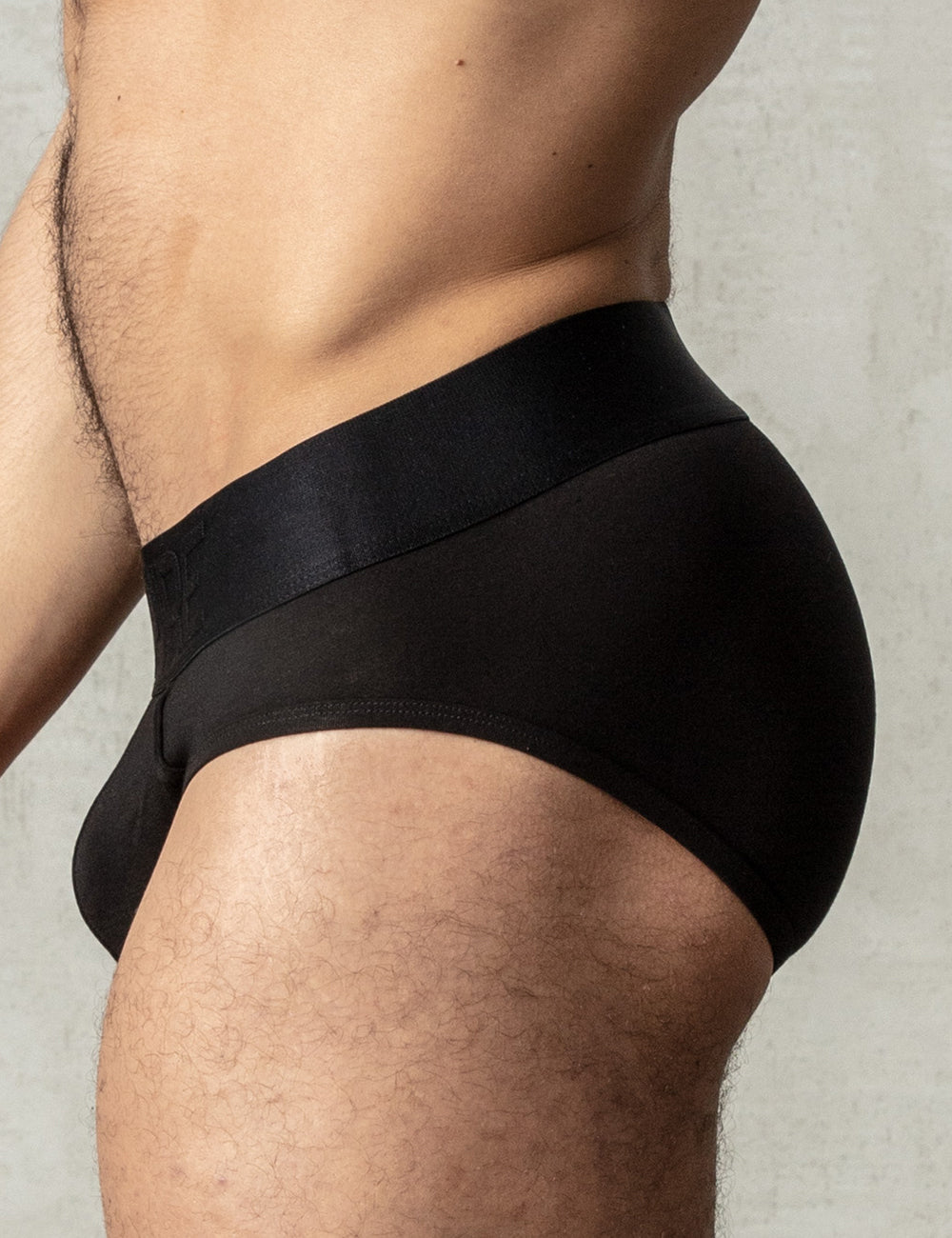 Black Brief - Thick Waistband