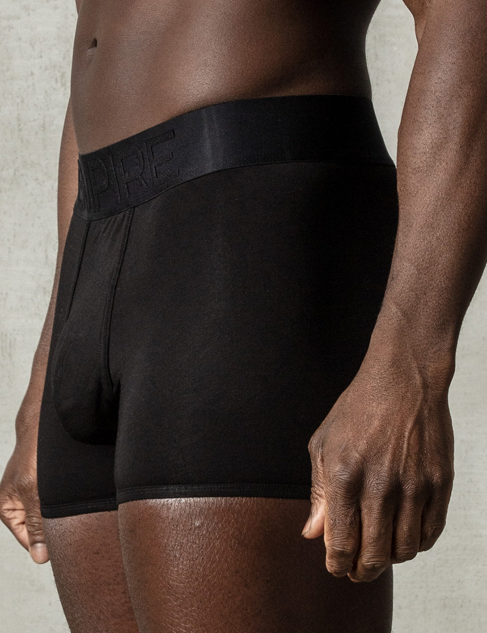 Black Trunk - Thick Waistband