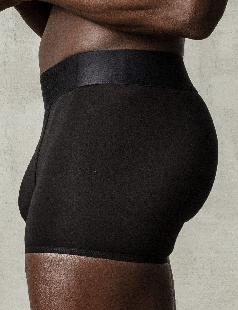 Black Trunk - Thick Waistband