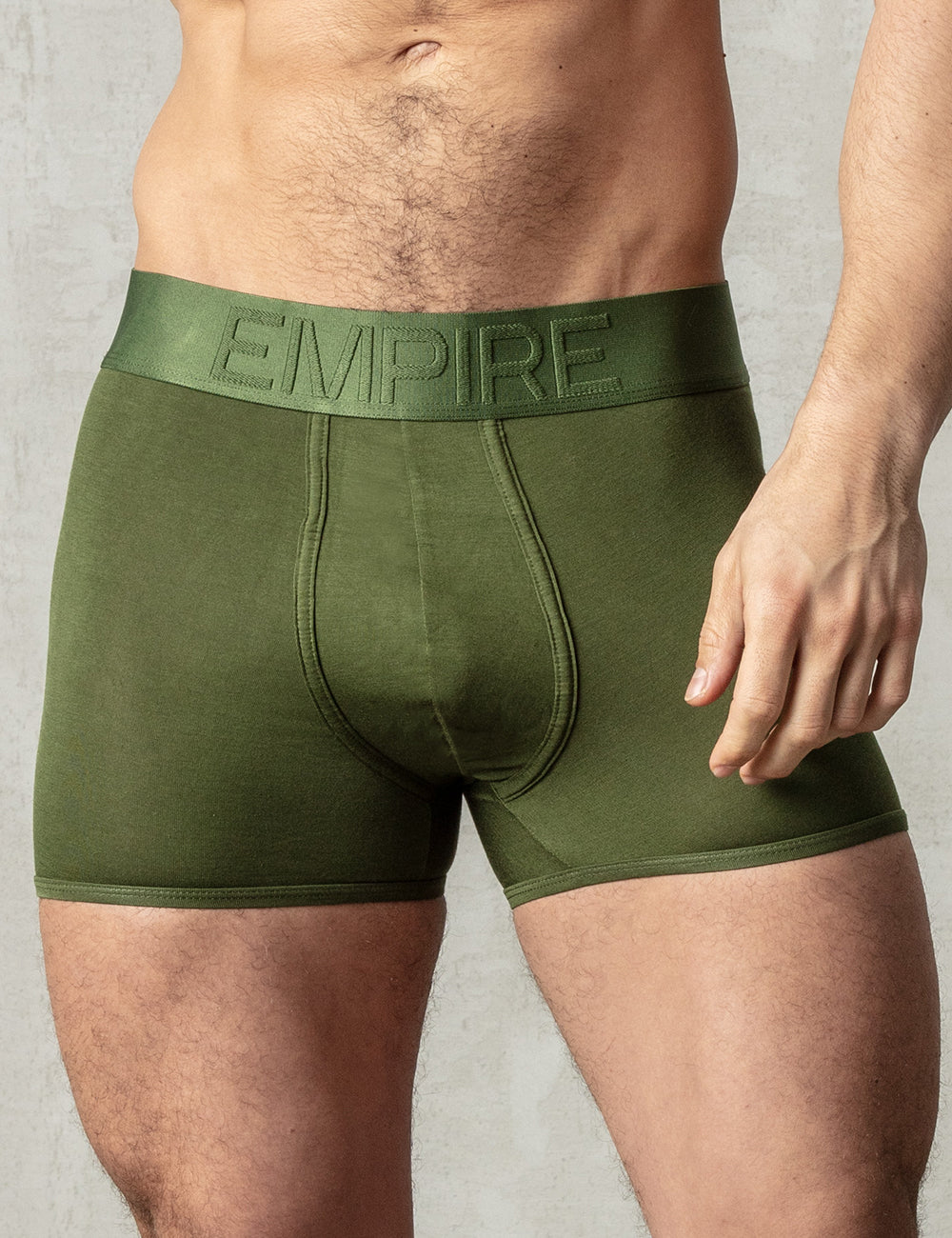Khaki Boxer - Thick Waistband