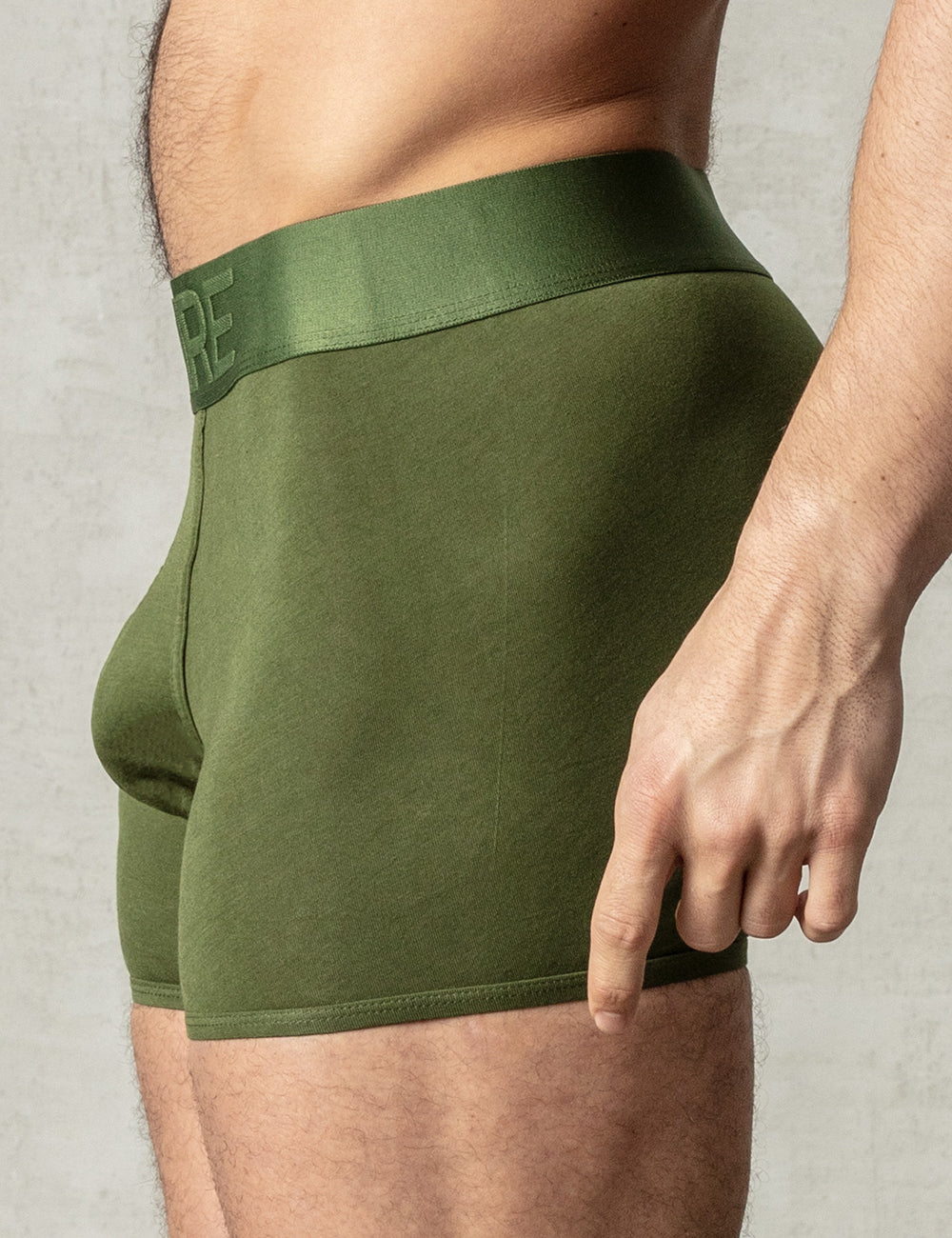 Khaki Boxer - Thick Waistband