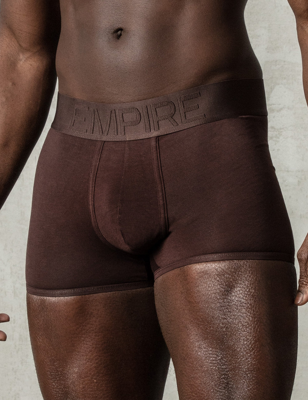 Chocolate Brown Trunk - Thick Waistband