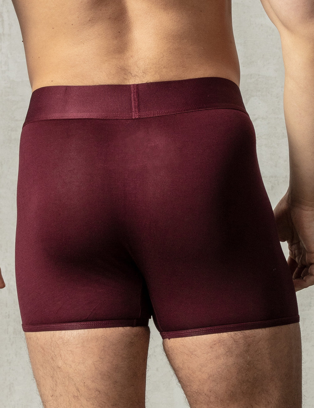 Burgundy Boxer - Thick Waistband