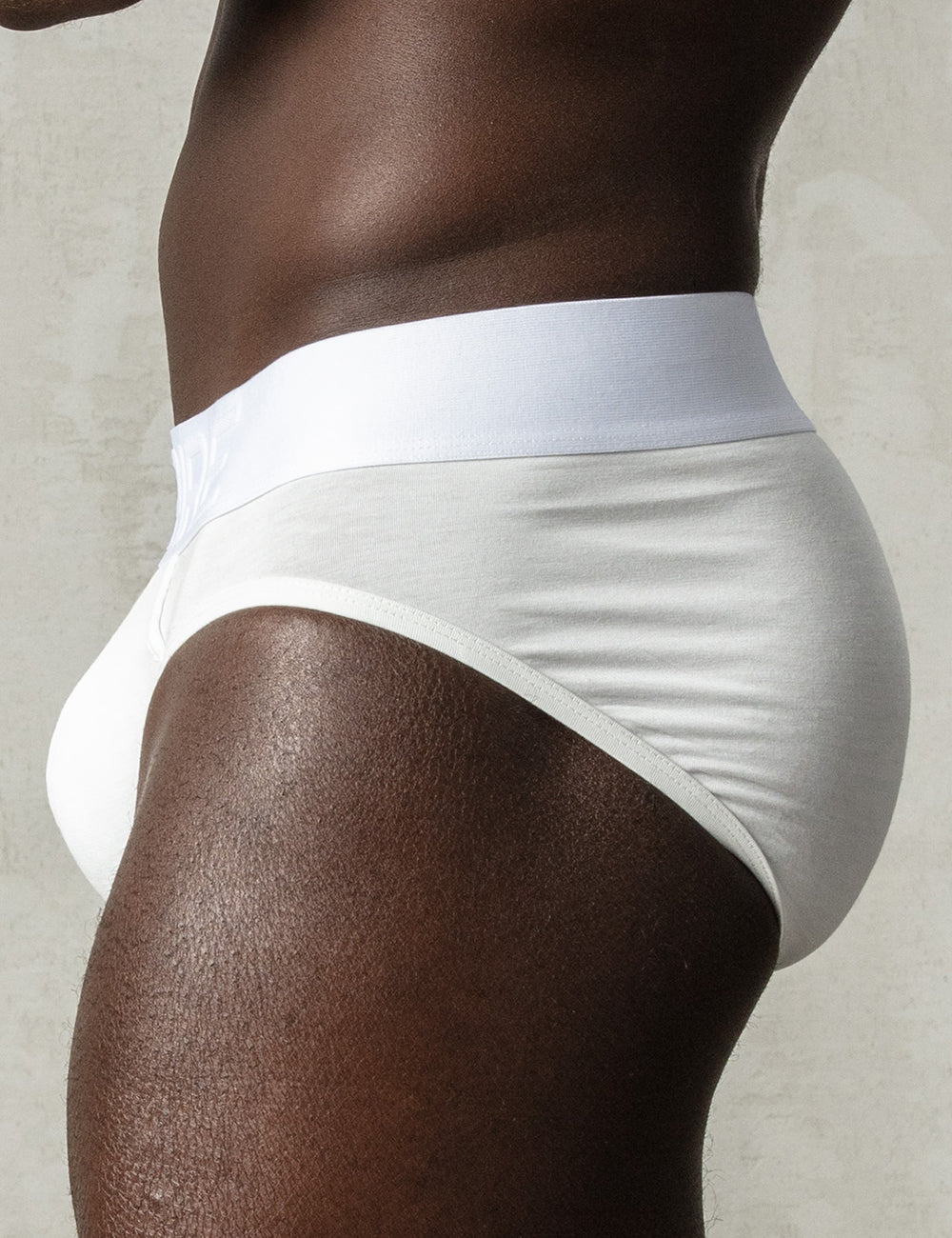 White Brief - Thick Waistband
