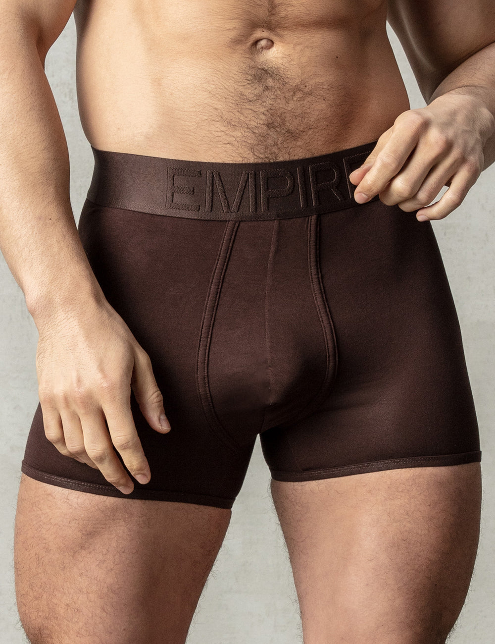 Chocolate Brown Boxer - Thick Waistband