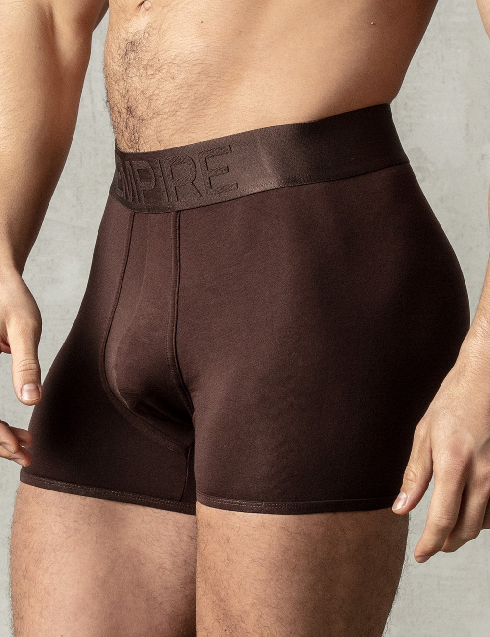 Chocolate Brown Boxer - Thick Waistband