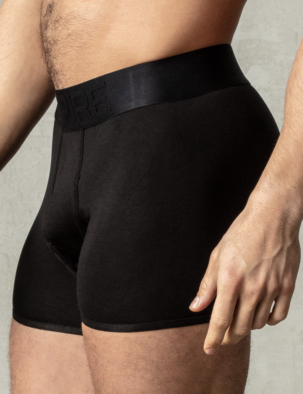 Black Boxer - Thick Waistband