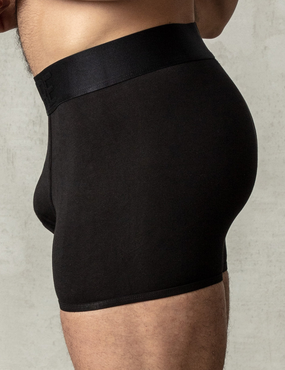 Black Boxer - Thick Waistband