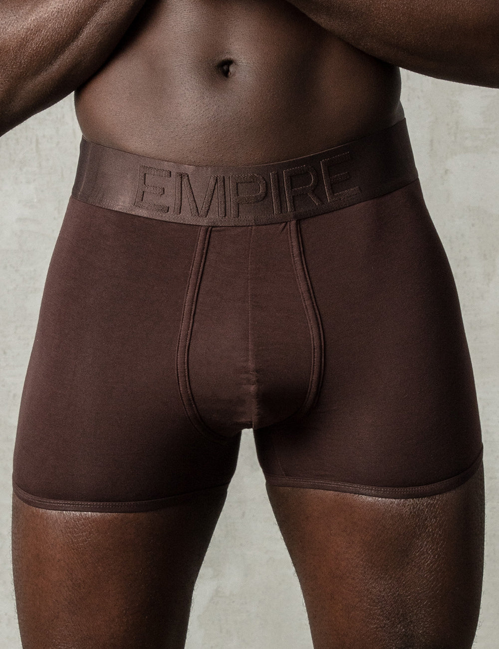 Chocolate Brown Boxer - Thick Waistband