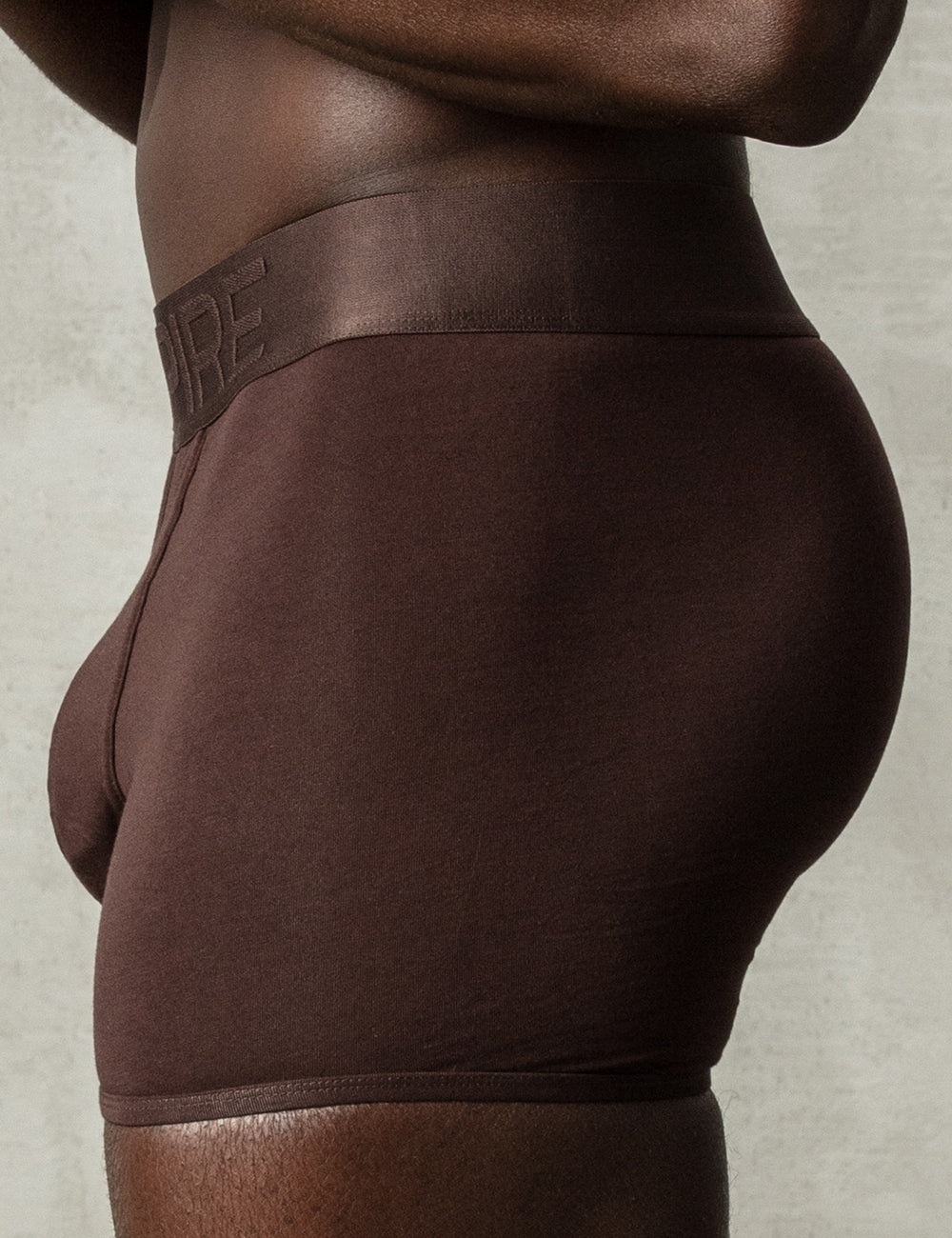 Chocolate Brown Boxer - Thick Waistband
