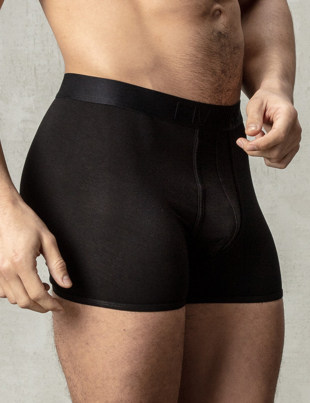 Black Boxer - Thin Waistband