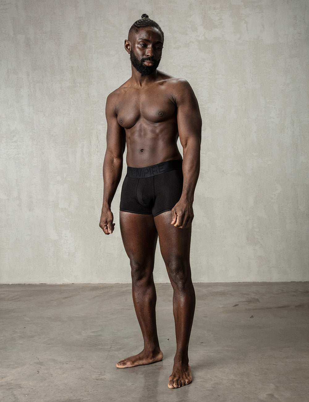 Black Trunk - Thick Waistband