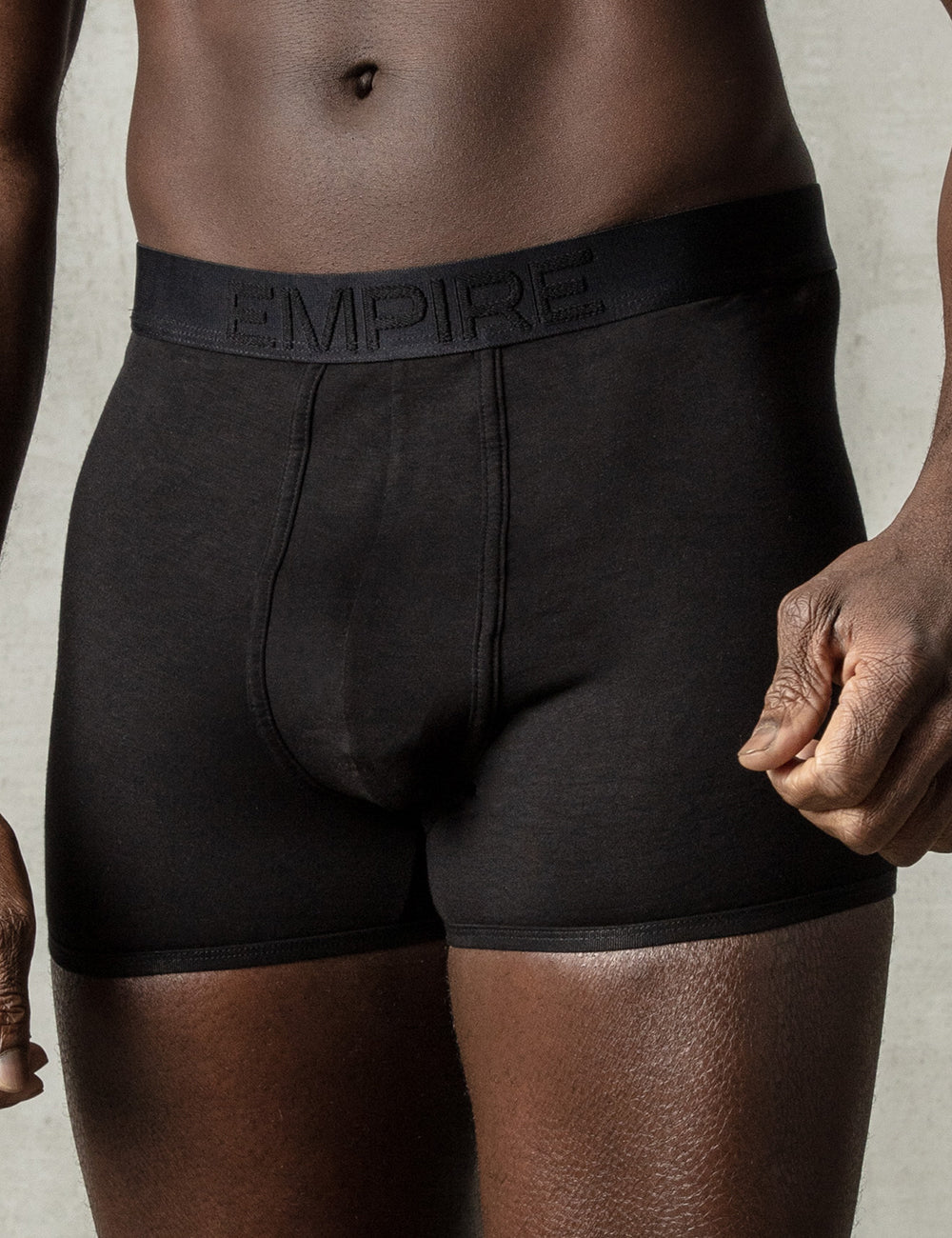 Black Boxer - Thin Waistband