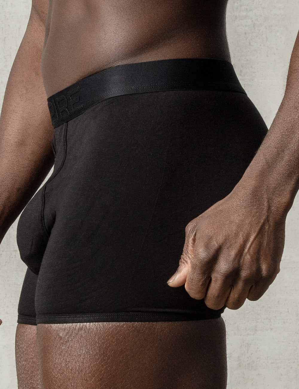 Black Boxer - Thin Waistband