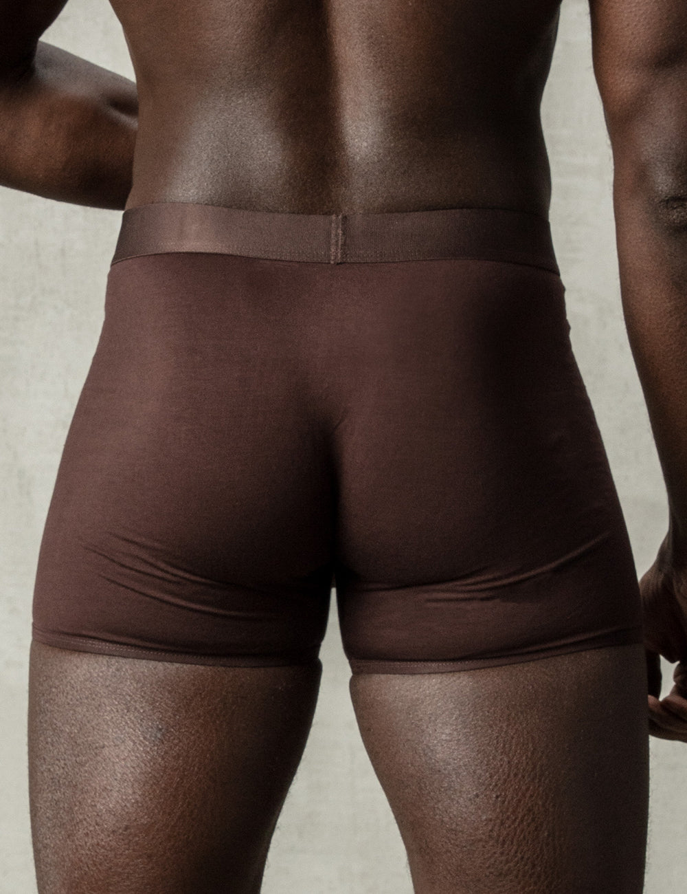 Chocolate Brown Boxer - Thin Waistband